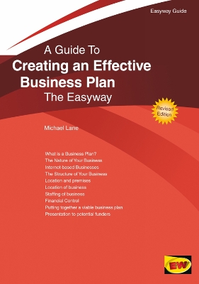 Book cover for Creating an Effective Business Plan