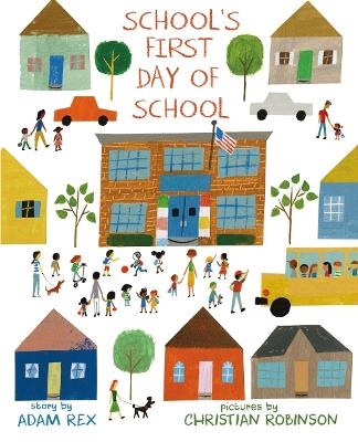 Book cover for School's First Day of School