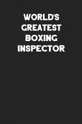 Book cover for World's Greatest Boxing Inspector