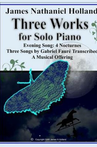 Cover of Three Works for Solo Piano