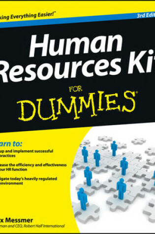 Cover of Human Resources Kit For Dummies