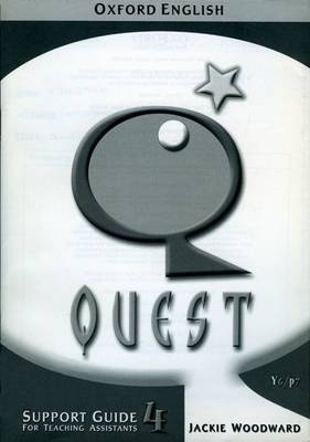 Book cover for Oxford English Quest: Y6/P7: Support Guide for Teaching Assistants 4