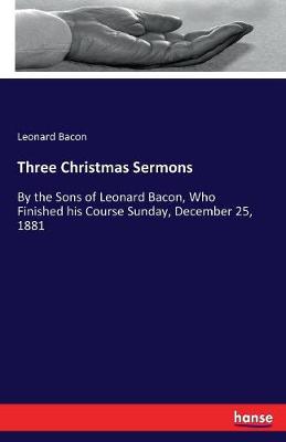 Book cover for Three Christmas Sermons