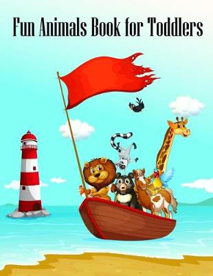 Book cover for Fun Animals Book for Toddlers