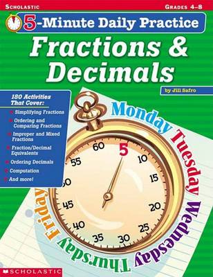 Cover of Fractions & Decimals