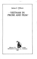 Book cover for Vietnam in Prose and Film