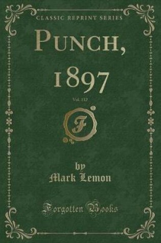 Cover of Punch, 1897, Vol. 112 (Classic Reprint)