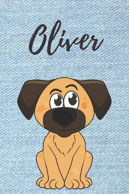 Book cover for Oliver Notizbuch personalisiert