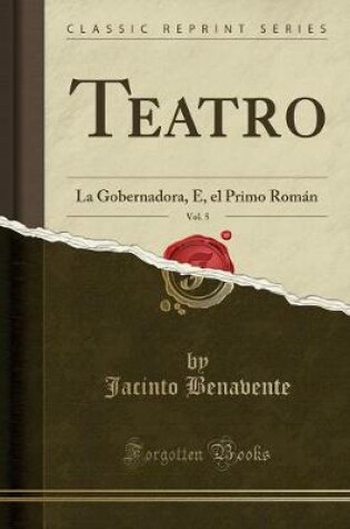 Cover of Teatro, Vol. 5