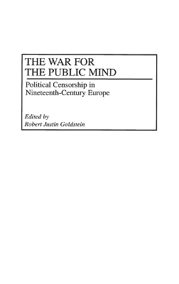 Book cover for The War for the Public Mind