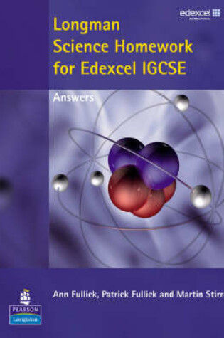 Cover of Longman Science homework for Edexcel IGCSE Answers