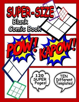 Book cover for Super-Size Blank Comic Book