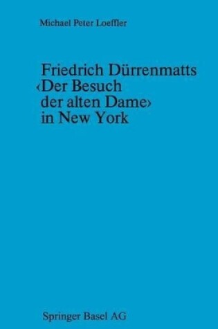Cover of Friedrich Durrenmatts in New York