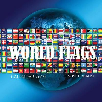 Book cover for World Flags Calendar 2019