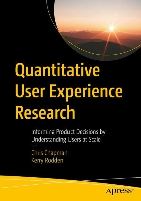 Book cover for Quantitative User Experience Research