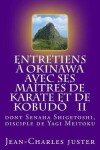 Book cover for Entretiens A Okinawa Avec Ses Maitres de Karate Et de Kobudo II