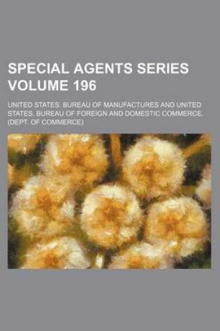 Cover of Special Agents Series Volume 196