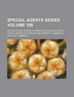 Book cover for Special Agents Series Volume 196