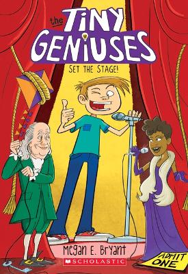 Book cover for Set the Stage! (Tiny Geniuses #2)