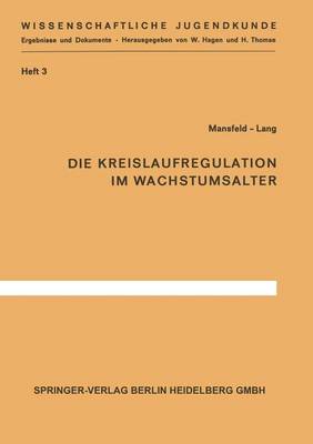 Book cover for Die Kreislaufregulation Im Wachstumsalter