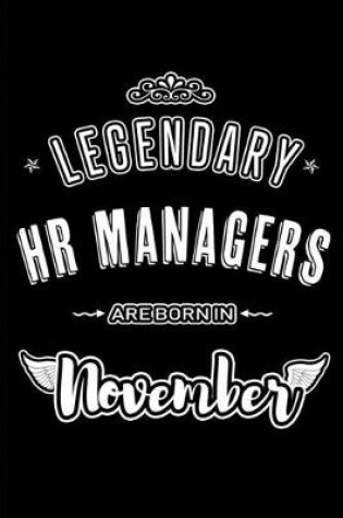 Cover of Legendary HR Managers are born in November