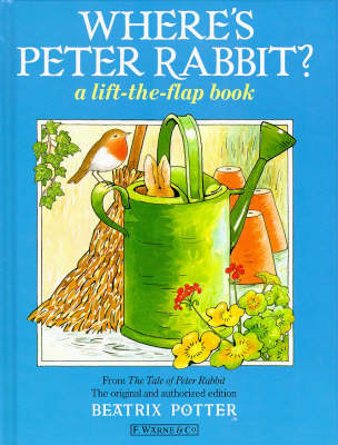 Book cover for Where's Peter Rabbit? a Lift-the-Flap Book