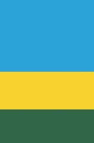 Cover of Rwanda Flag Notebook - Rwandan Flag Book - Rwanda Travel Journal