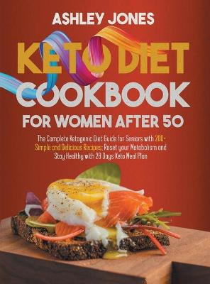 Book cover for Keto Diet Cookbook for Women After 50