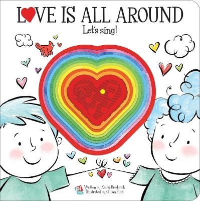 Book cover for Love Is All Around Lets Sing Heart& Song