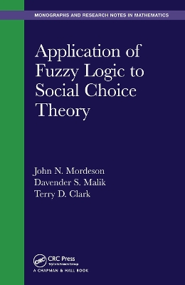 Book cover for Application of Fuzzy Logic to Social Choice Theory