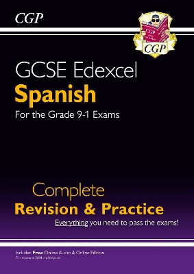 Cover of GCSE Spanish Edexcel Complete Revision & Practice: inc Online Edn & Audio (For exams in 2024 & 2025)