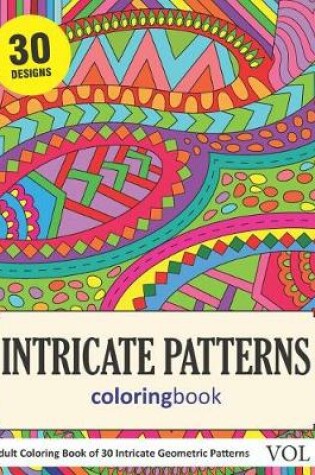 Cover of Intricate Patterns Coloring Book