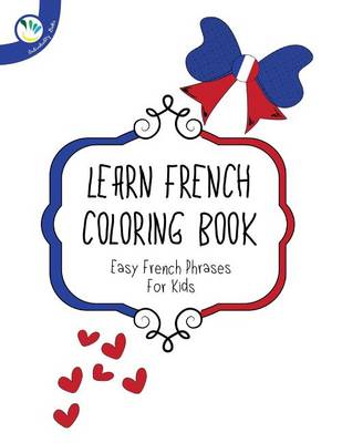 Book cover for Learn french coloring book