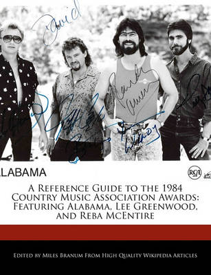 Book cover for A Reference Guide to the 1984 Country Music Association Awards