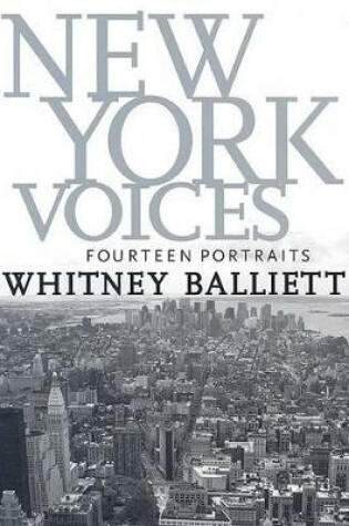 Cover of New York Voices
