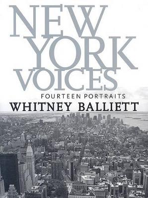 Book cover for New York Voices