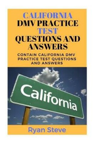 Cover of California DMV Practice Test Questions and Answers