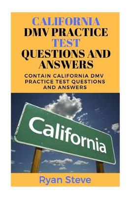 Book cover for California DMV Practice Test Questions and Answers