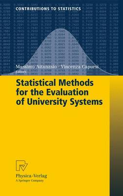 Cover of Statistical Methods for the Evaluation of University Systems