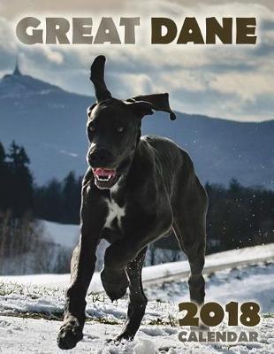 Book cover for Great Dane 2018 Calendar (UK Edition)