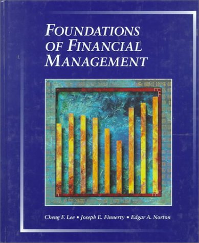 Book cover for Foundations of Financial Management