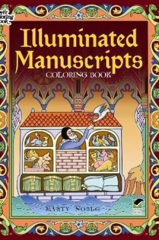 Cover of Illuminated Manuscripts Coloring Book