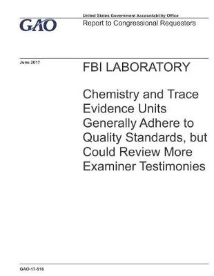 Book cover for FBI Laboratory