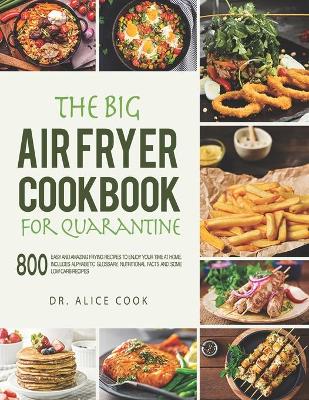 Book cover for The Big Air Fryer Cookbook for Quarantine