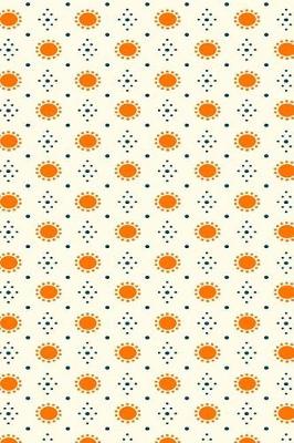 Cover of Journal Dots Diamonds Pattern Design