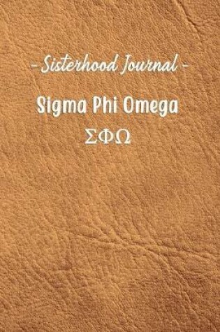 Cover of Sisterhood Journal Sigma Phi Omega