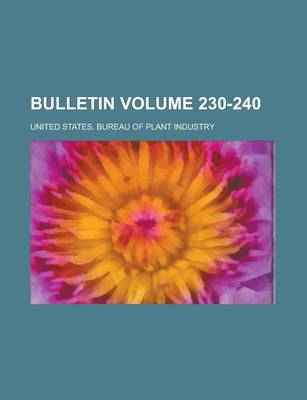 Book cover for Bulletin Volume 230-240