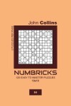 Book cover for Numbricks - 120 Easy To Master Puzzles 13x13 - 4