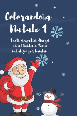 Book cover for Colorando a Natale 1