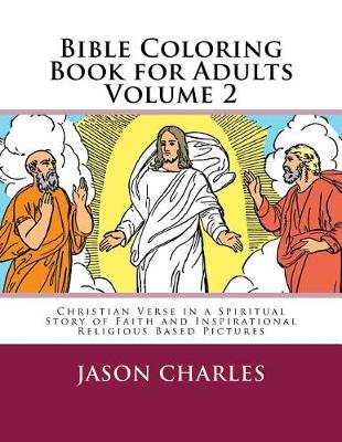 Cover of Bible Coloring Book for Adults Volume 2